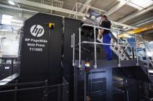 HP и KBA (Koenig & Bauer) представили струйную машину для выпуска гофроупаковки